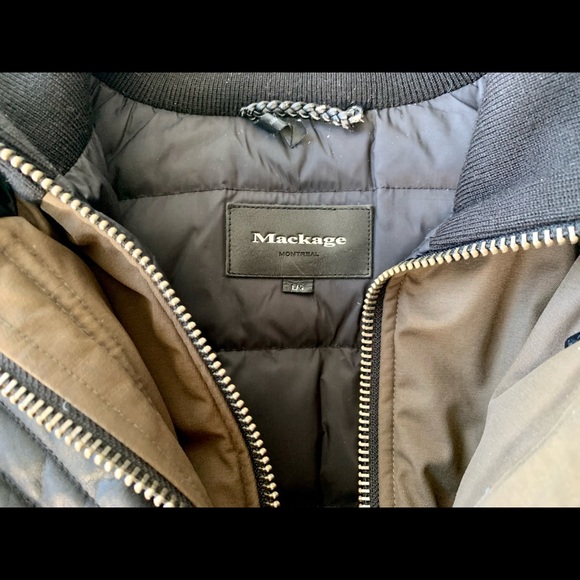 Mackage Villa Down Parka - Olive - Picture 11 of 15